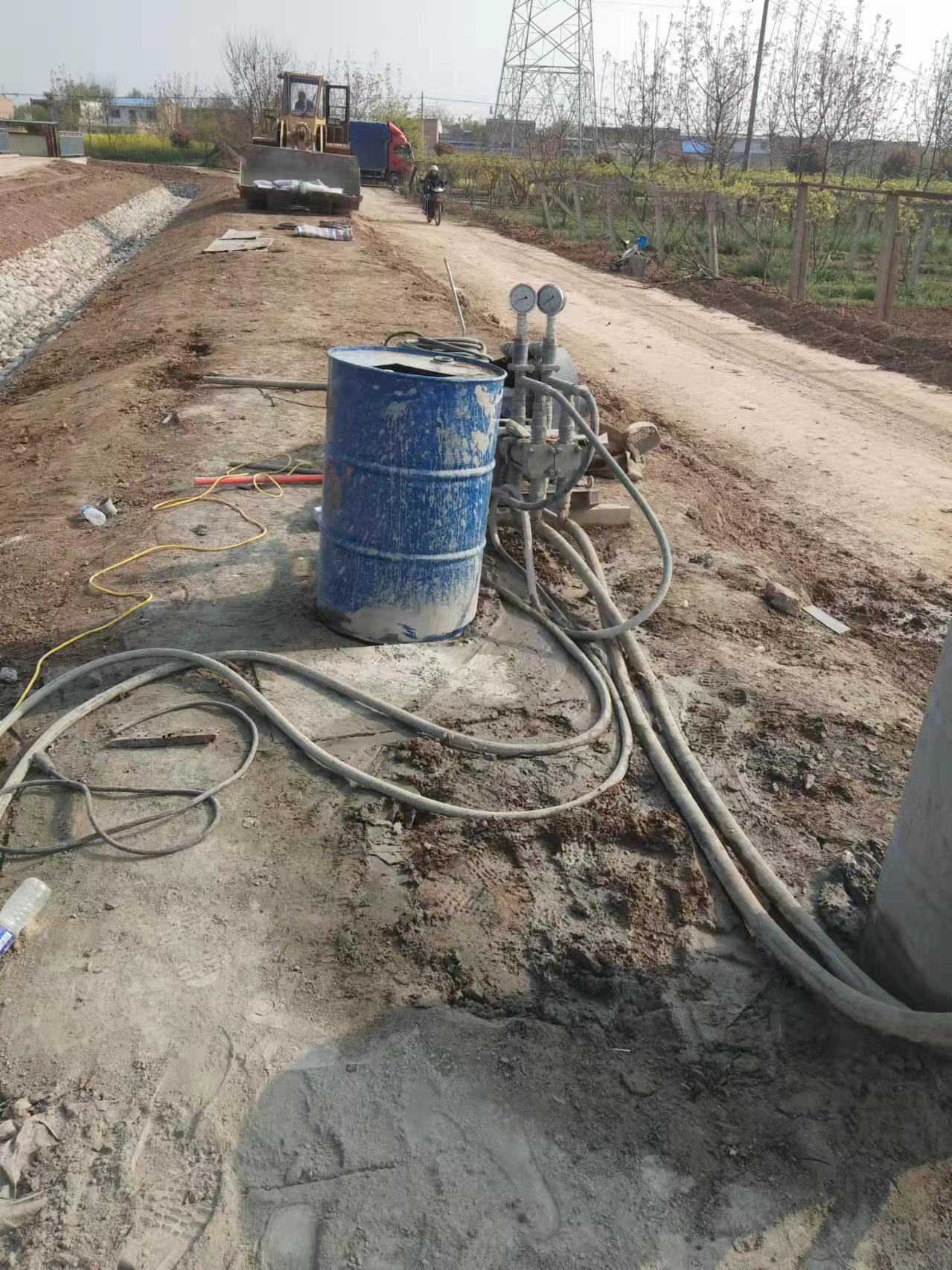 老新镇顶管注浆